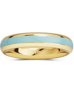 Apm Monaco Riviera Enamel Ring - Metallic