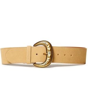 Twinset Leather Belt - Metallic