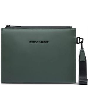 Piquadro Clutch Impermeabile - Verde