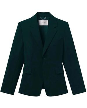 A.L.C. Elza Single-Breasted Blazer - Green