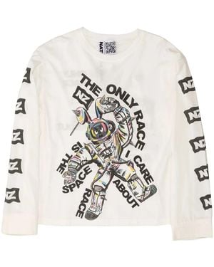 Natasha Zinko スローガン Tシャツ - ホワイト