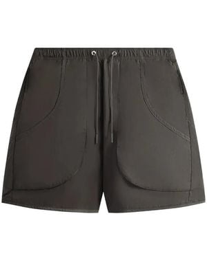 Kith Fowler Crinkled Running Shorts - Black