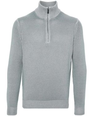 Dell'Oglio Jersey con cuello alto - Gris