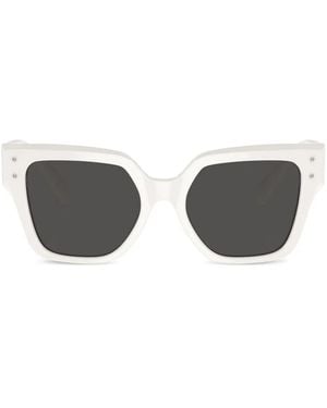 Dolce & Gabbana Square Frame Sunglasses - Gray