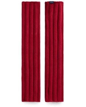 Woolrich Fingerlose Handschuhe - Rot