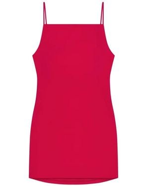 Givenchy Sliced Mini Dress - Red