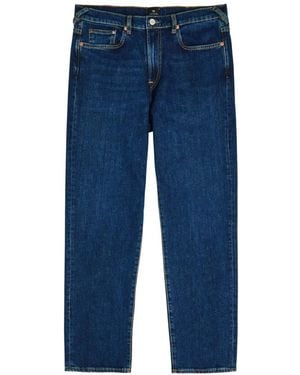 Paul Smith Washed-effect denim jeans - Blau