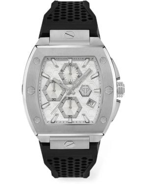 Philipp Plein Hexagon Phantom Chrono Watch - Gray