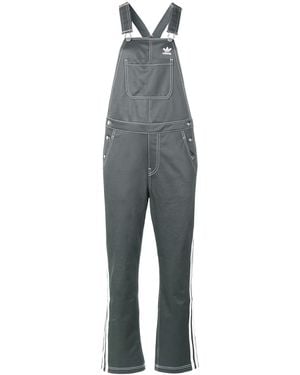 adidas Logo Dungarees - Grey