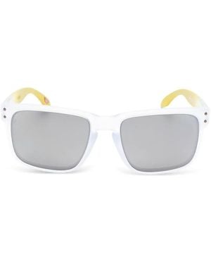 Oakley Holbrook Square-Frame Sunglasses - White