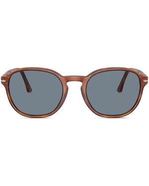 Persol Round-Frame Sunglasses - Blue
