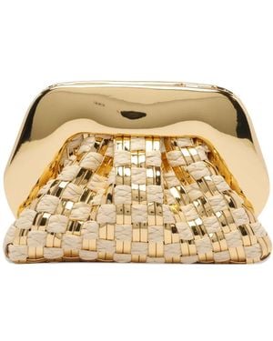 THEMOIRÈ Micro Gea Clutch Bag - Metallic