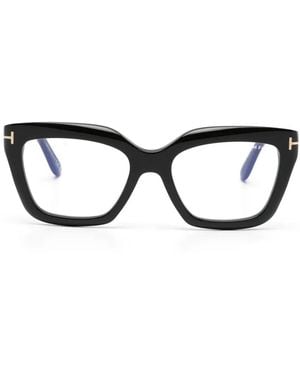 Tom Ford Geometric Glasses - Black