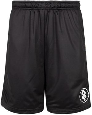 Supreme Feedback Soccer Printed Shorts - Black