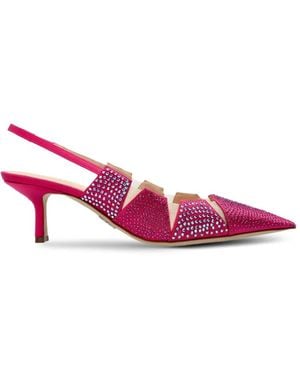 Rodo Pumps Mit Verziertem Absatz - Pink