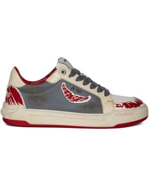 Zadig & Voltaire Fly Wings Trainers - Brown