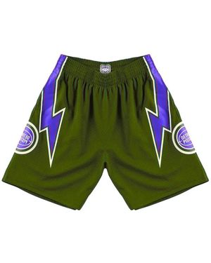 Mitchell & Ness Shorts Nba Detroit Pistons - Verde