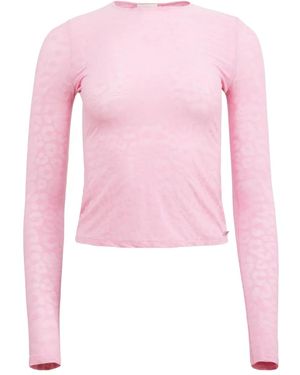 Fleur du Mal Butter T-Shirt - Pink