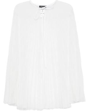Fabiana Filippi Capa Plisada - Blanco