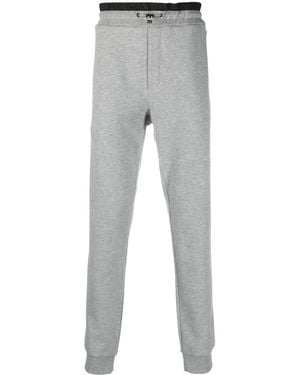 Philipp Plein Trainingsbroek Met Logopatch - Grijs