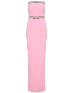 Rebecca Vallance Precious Strapless Gown - Pink