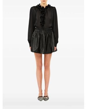 Ulla Johnson Willhemina Ruffled Blouse - Black
