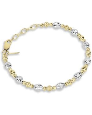 Desmo Pulsera Crystal Con Cuentas - Metálico