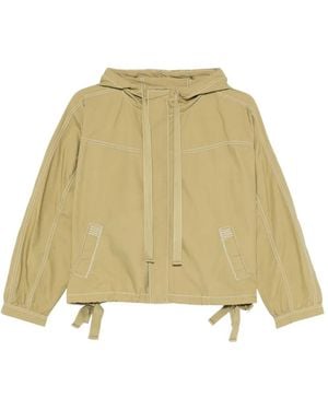 Damson Madder Veste Blake À Capuche - Natural