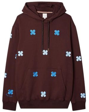 Paul Smith Flower-Embroidered Hoodie