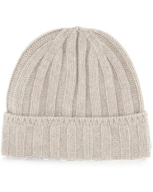 Vanisé Gorro De Punto Acanalado - Neutro