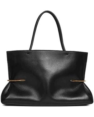 Givenchy Sac Cabas À Anses Et Détails En Métal - Black