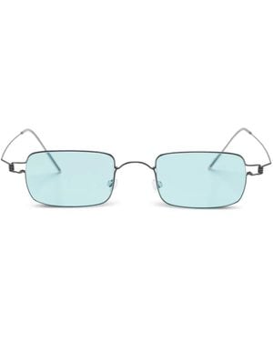 Lindberg 8220 Rimless Sunglasses - Blue