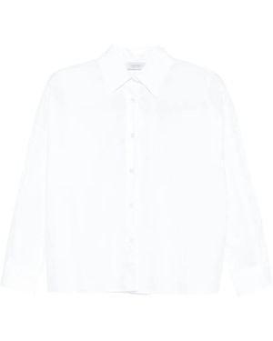 Mazzarelli Button-Down Cotton Shirt - White