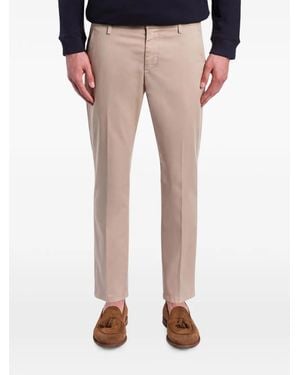 Dondup Alfredo Pressed-Crease Pants - Natural