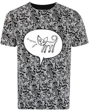 10 Corso Como Camiseta Con Estampado Gráfico - Gris