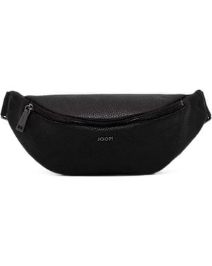 Joop! Grained-Leather Belt Bag - Black