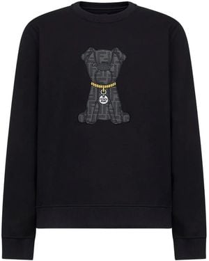 Fendi Sudadera con logo - Negro