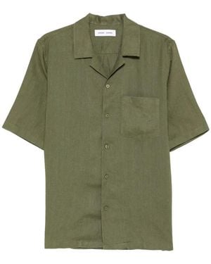 Samsøe & Samsøe Oscar Short-Sleeve Shirt - Green