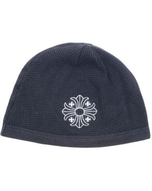 Chrome Hearts Cross Thermal Beanie - Blue