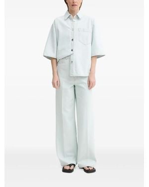 Aeron Cotton Jeans - White