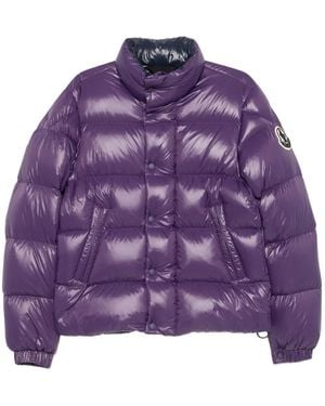 Moncler Jacke Mit Logo-Patch - Lila