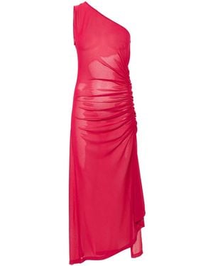 Givenchy One-Shoulder Dress - Pink