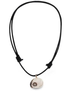 Dezso by Sara Beltran Collier Edul Shell À Diamant Polki - Multicolour