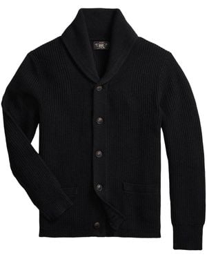 RRL Cashmere Cardigan - Black
