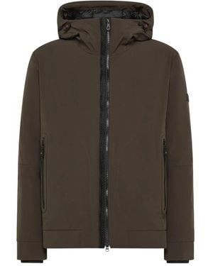 Peuterey Loge Srt 1 Hooded Quilted Jacket - Green