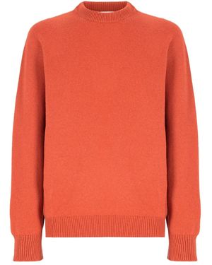 Laneus Crew-neck Sweater - オレンジ