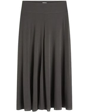 St. Agni Fluid Jersey Skirt - Gray