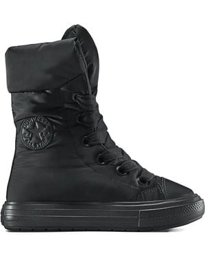 Converse Chuck Taylor All Star Elements Lace-Up Padded Boots - Black