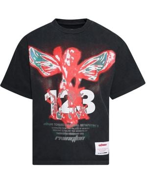 RRR123 T-Shirt À Imprimé Graphique - Red