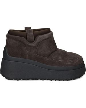 Ash Onix Suede Boots - Black